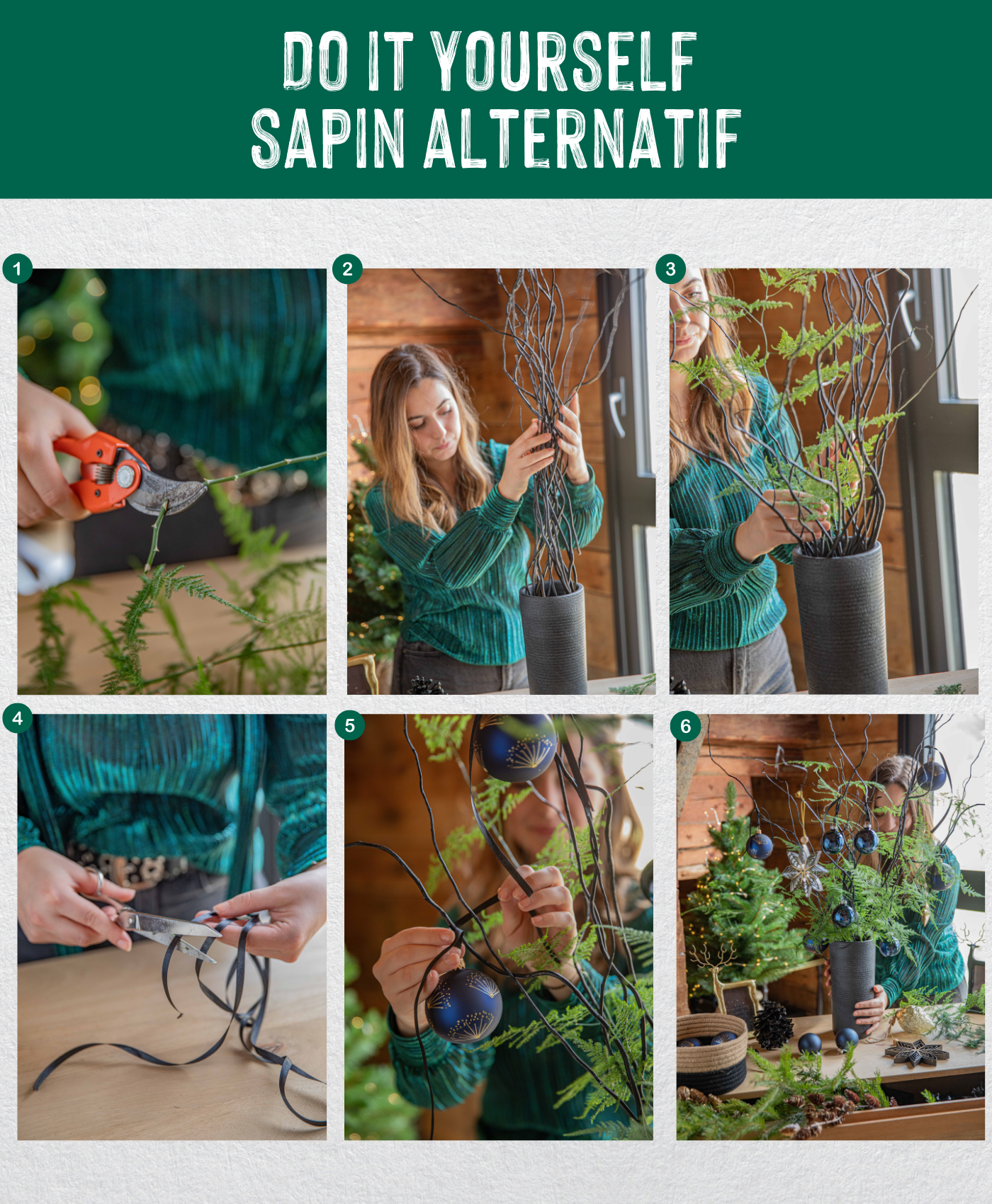 Do it yourself : le sapin alternatif
