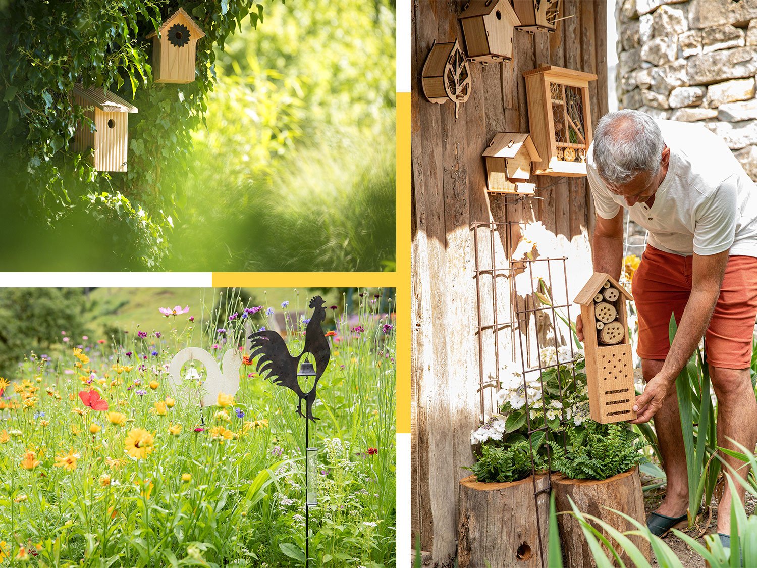 Accueillir la biodiversité dans son jardin avec des abris pour oiseau