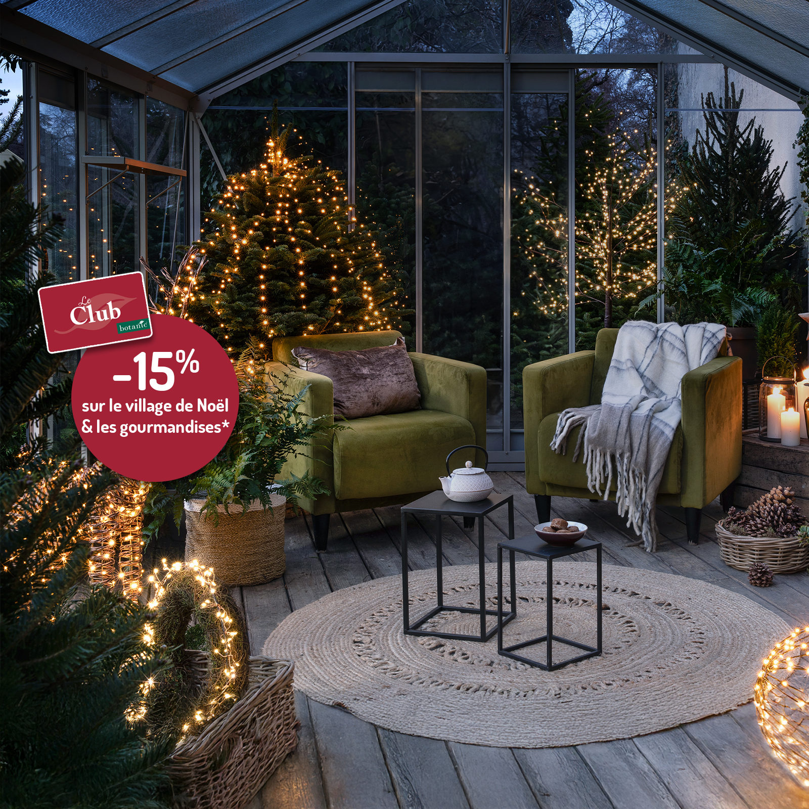 -15% sur le village de Noël et les gourmandises