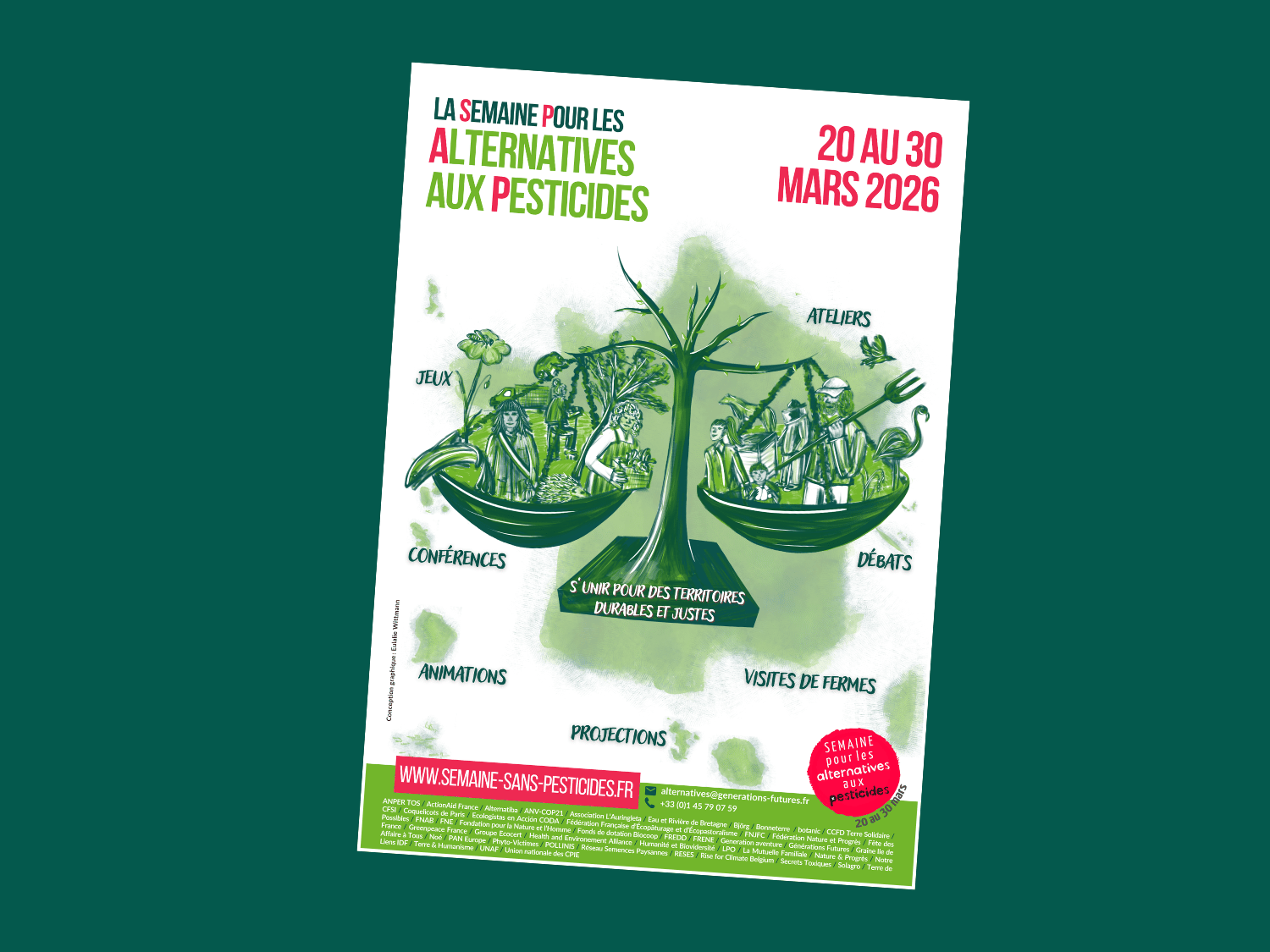 La Semaine pour les Alternatives aux Pesticides 2026