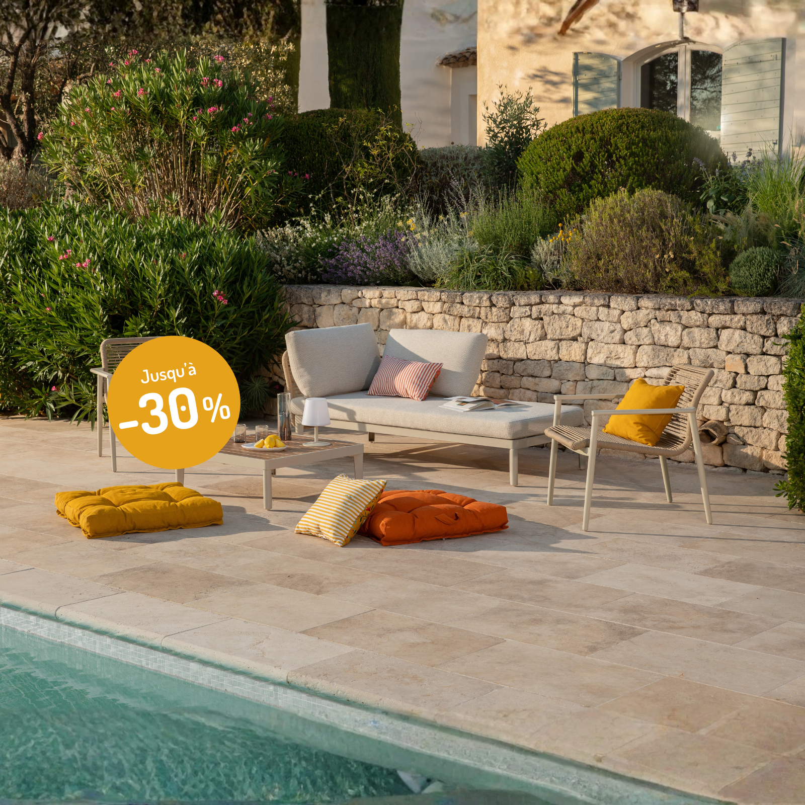 Offre déstockage avec salon bas Sollya