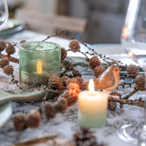 Une table décorée stylé nature