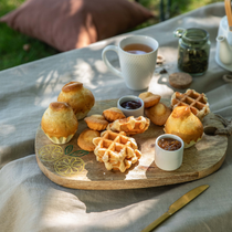 Un plateau de viennoiseries