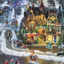 Le marché de Noël en Alsace miniature Lemax