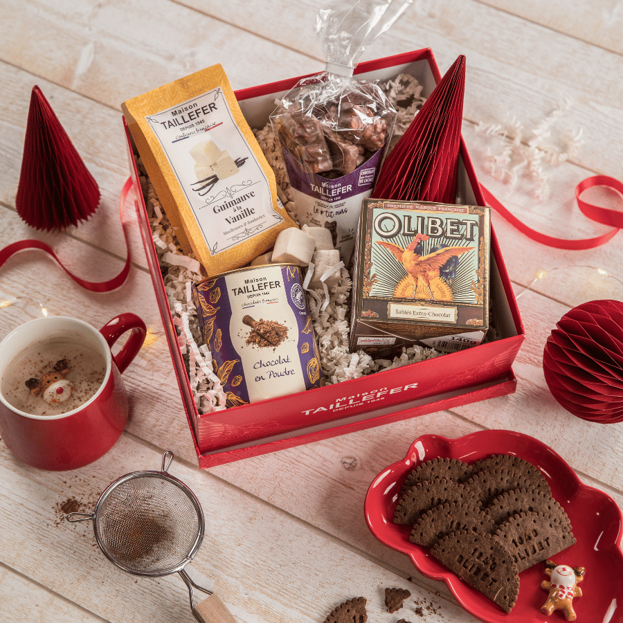 Coffret de Noël à offrir pour préparer son vin chaud maison