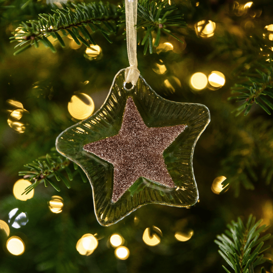 Etoile à suspendre dans le sapin de Noël