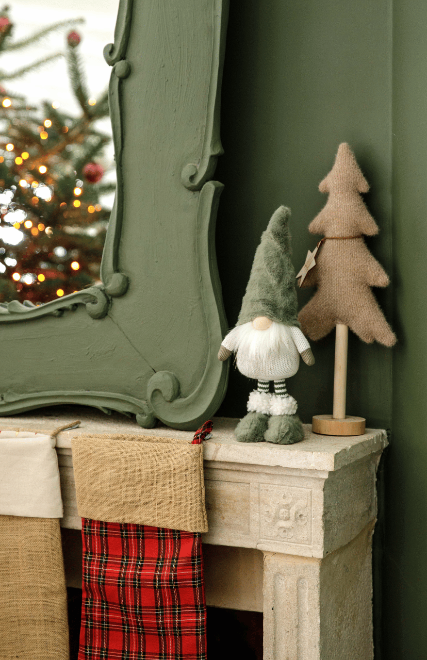 Visuel de Noël avec Gus, la mascotte