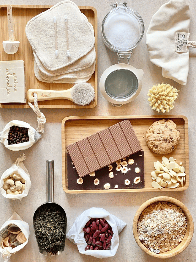 Des objets du quotidien alternatifs sans emballage et zéro déchet