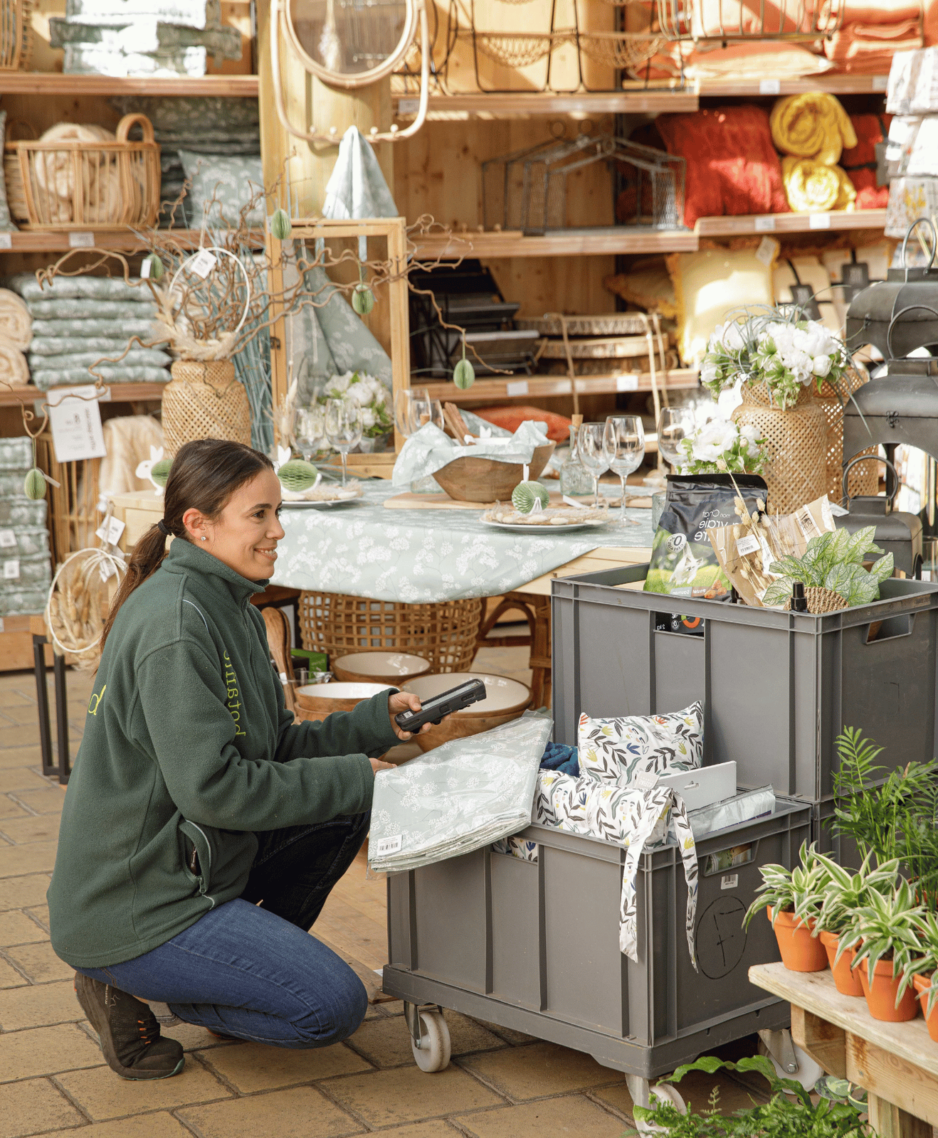 Le service de seconde main en magasin