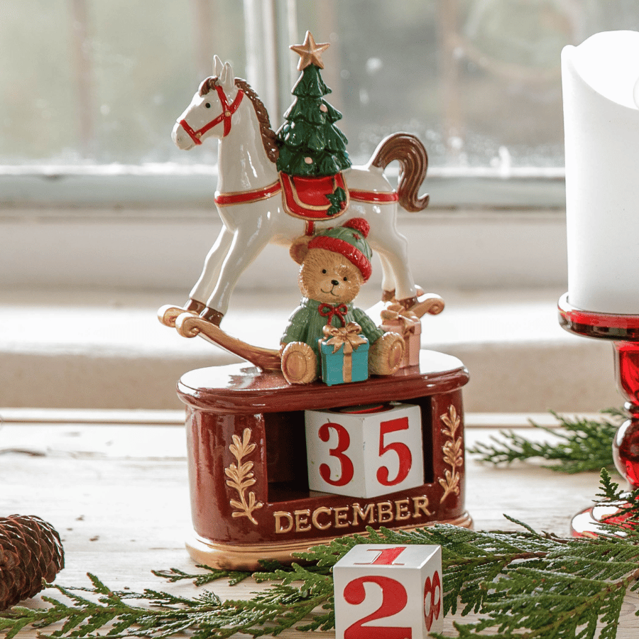 Objets décoratifs de Noël calendrier