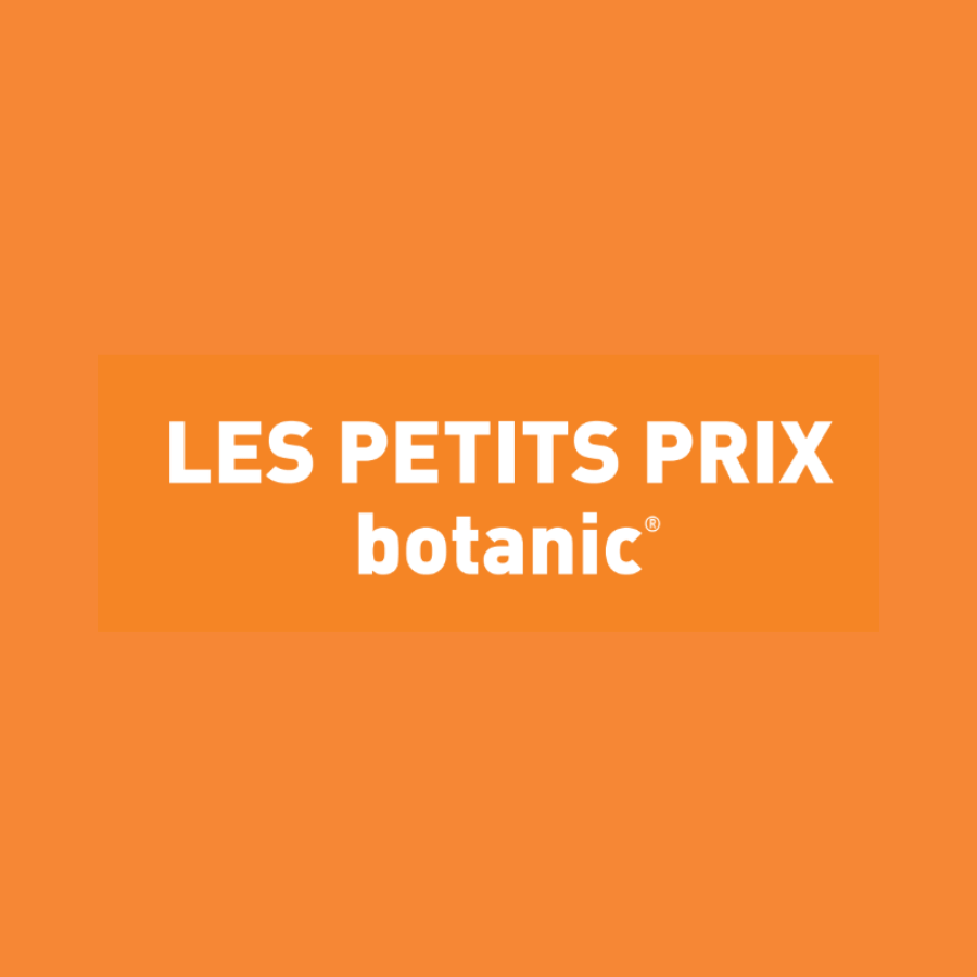 Pictogramme petit prix botanic sur fond jaune