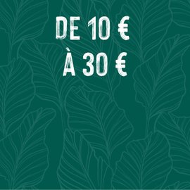 Idées cadeaux de 10 à 30 euros