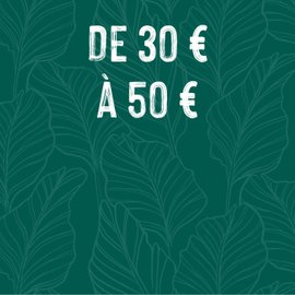 Idées cadeaux de 30 à 50 euros