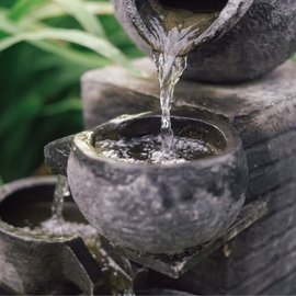 Fontaine de jardin zen