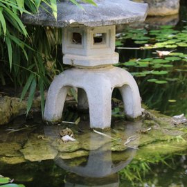 Statue de jardin zen