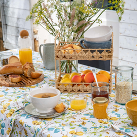 Table pour le petit déjeuner