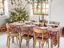 Une table de Noël traditionnelle