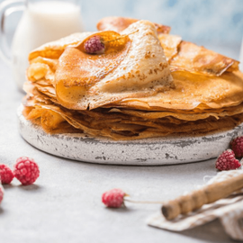 Crêpes pour la chandeleur