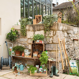 Présentation des produits et outils de jardin a marque botanic