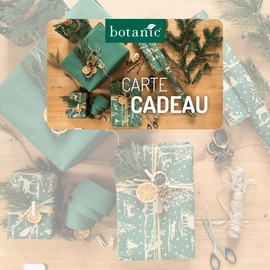 Carte cadeau botanic pour Noël