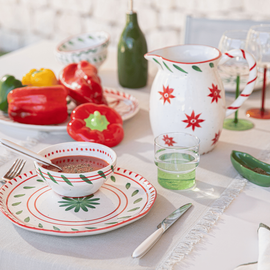 Table d'été de la collection capsule paniers du soleil