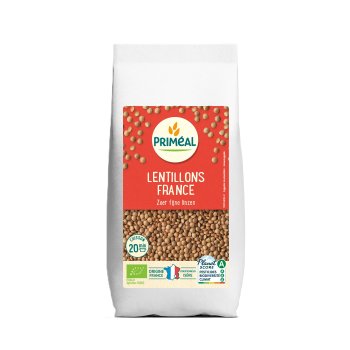 Visuel 1 du produit Lentillons de France bio en sachet de 500 g