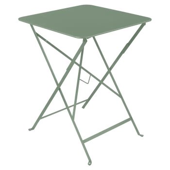 Visuel 1 du produit Table carrée en acier coloris cactus Bistro Fermob - 71 x 71 x 75 cm