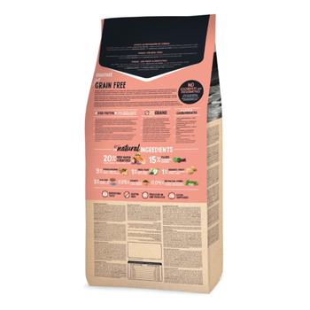 Visuel 2 du produit Croquette pour chien adulte Grain Free au saumon et fruits de mer Ownat - 14 kg