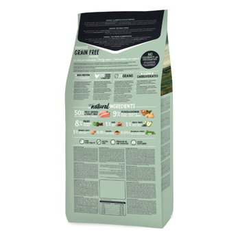 Visuel 2 du produit Croquette pour chien adulte au poulet et à la dinde sans céréales Ownat Prime Adult - 12 kg