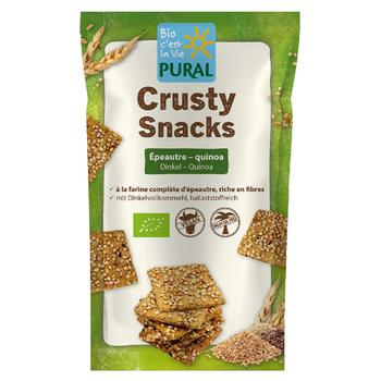 Visuel 1 du produit Crusty snacks à l’épeautre en sachet de 110 g