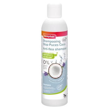 Visuel 1 du produit Shampooing antiparasitaire pour chien et chat huile de coco stop puces Beaphar Essentiel – 250 ml