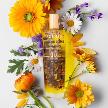 Visuel 1 du produit Huile Sèche Infusion Divine flacon pompe spray 100 ml