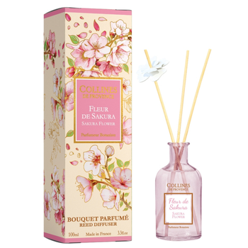 Visuel 1 du produit Bouquet parfumé Collines de Provence collection Estivale senteur Fleur de Sakura - 200 ml
