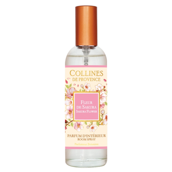 Visuel 1 du produit Parfum d’intérieur Collines de Provence collection Estivale senteur Fleur de Sakura - 100 ml