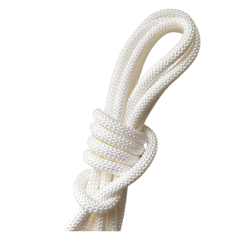 Visuel 1 du produit Cordon pour hamac ou voile d'ombrage coloris blanc en corde synthétique Gard&Rock - Ø 8 mm x 3 m