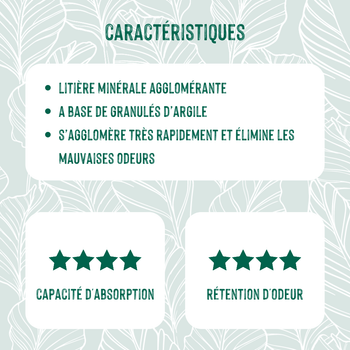 Visuel 2 du produit Litière minérale agglomérante pour chat Samba - 6 L