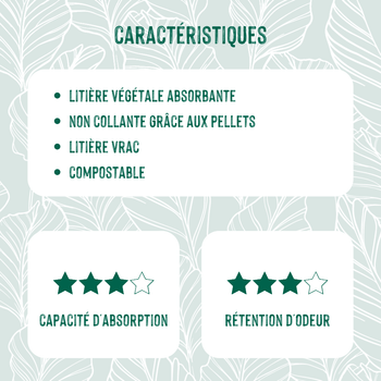 Visuel 1 du produit Litière en vrac pour chat, oiseau et rongeur Cat’s Best Universal - le seau de 12,4 L