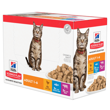 Visuel 1 du produit Pâtée féline adulte multipack 12 x 85 g