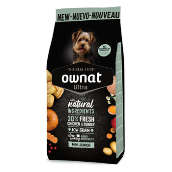 Visuel 1 du produit Croquette pour chiot de petite taille au poulet Ownat - 3 kg