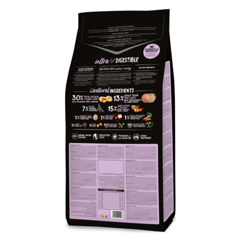 Visuel 2 du produit Croquette pour chien adulte stérilisé de taille moyenne au poulet et riz Ownat - 3 kg