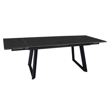 Visuel 1 du produit Table Malo avec 2 rallonges en aluminium - 180 x 230 x 280 x 100 cm