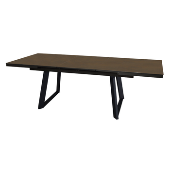 Visuel 1 du produit Table Malo avec rallonge automatique en aluminium - 180 x 240 x 100 cm