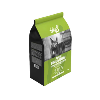 Visuel 1 du produit Croquette pour chat mature stérilisé au poulet Hays Pure Premium - 2 kg