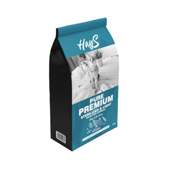 Visuel 1 du produit Croquette pour chat adulte stérilisé au poulet light Hays Pure Premium - 6 kg