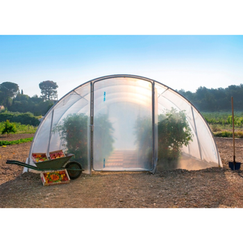 Visuel 1 du produit Serre de jardin en plastique transparente 18m² - 3 x 6 m