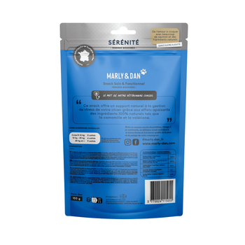 Visuel 1 du produit Friandises pour chien tendres bouchées sérénité Marly & Dan - 50 g