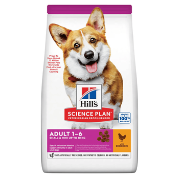 Visuel 1 du produit Croquette pour chien adulte de petite taille au poulet Hill's - 3 kg