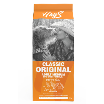 Visuel 2 du produit Croquette pour chien adulte de race moyenne au poulet Hays Classic - 15 kg