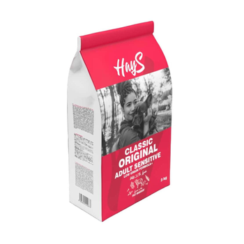 Visuel 1 du produit Croquette pour chien adulte sensible à l'agneau Hays Classic - 3 kg