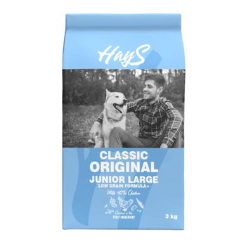 Visuel 1 du produit Croquette pour chiot de grande race au poulet Hays Classic - 3 kg